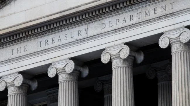 US treasury department building